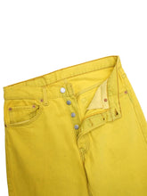 画像をギャラリービューアに読み込む, 90&#39;S &quot;LEVI&#39;S&quot; 501 CHEMICAL YELLOW OVER DYED DENIM
