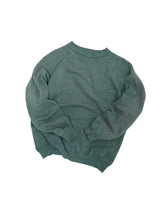 画像をギャラリービューアに読み込む, 70&#39;S UNKNOWN HEATHER GREEN RAGLAN SWEATSHIRT
