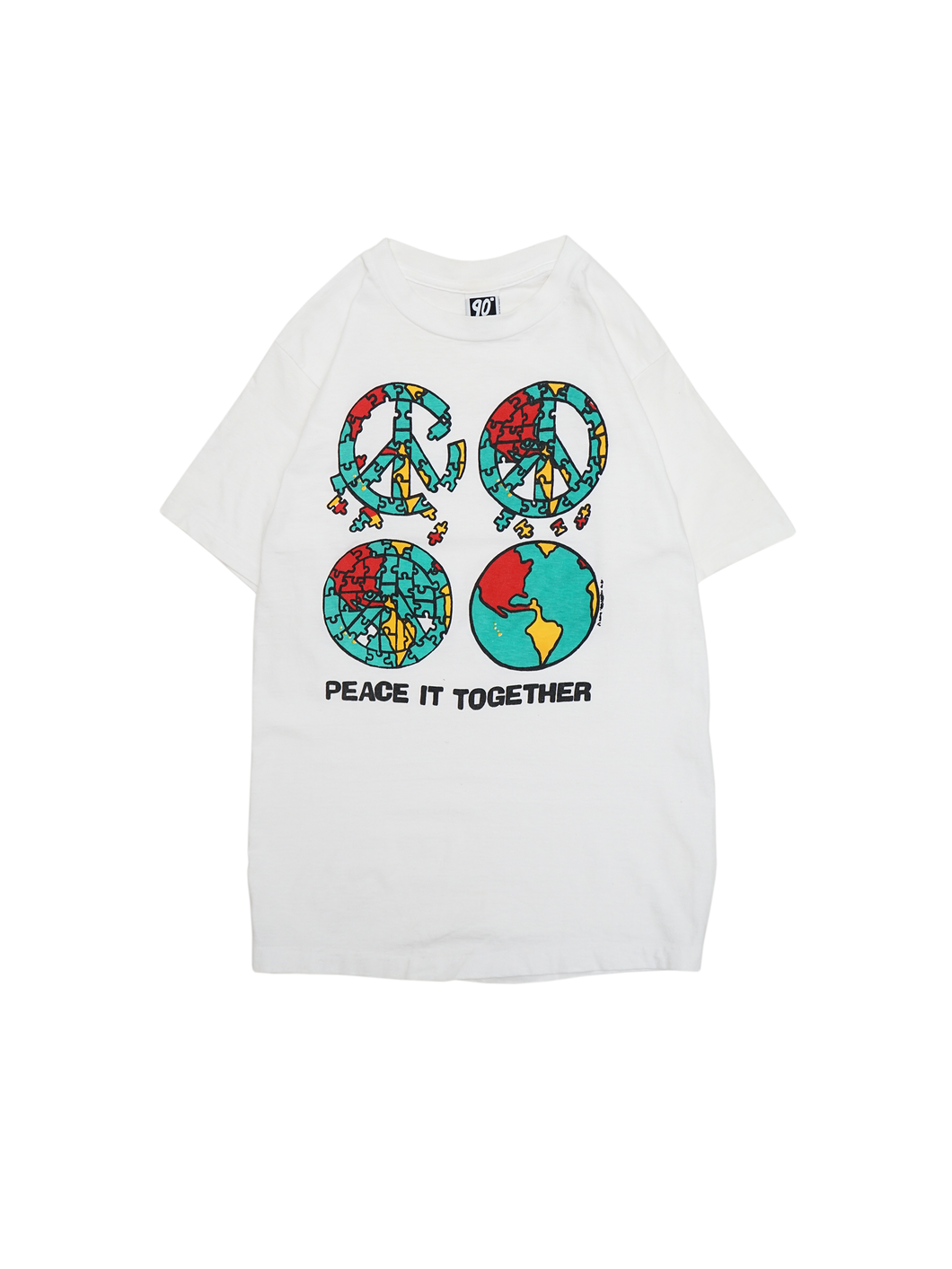 90'S PEACE IT TOGETHER TEE