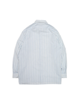 画像をギャラリービューアに読み込む, 80&#39;S &quot;C&amp;A&quot; EURO POLY COTTON STRIPE SHIRT
