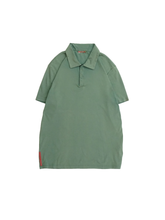 Load image into Gallery viewer, 00&#39;S &quot;PRADA SPORT&quot; SNAP-FRONT POLO SHIRT
