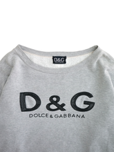 画像をギャラリービューアに読み込む, 90&#39;S &quot;D&amp;G&quot; EMBROIDRED LOGO SWEATSHIRT
