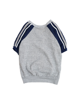 Load image into Gallery viewer, 80&#39;S &quot;TULTEX&quot; RAGLAN V-NECK S/S SWEATSHIRT
