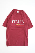 Load image into Gallery viewer, 90&#39;S &quot;ITALIA&quot; EMBROIDERED SOUVENIR TEE
