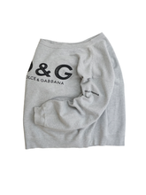 画像をギャラリービューアに読み込む, 90&#39;S &quot;D&amp;G&quot; EMBROIDRED LOGO SWEATSHIRT
