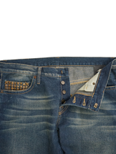 Load image into Gallery viewer, 00&#39;S UNKNOWN STUDS DESIGN JEANS
