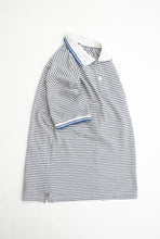 画像をギャラリービューアに読み込む, 90&#39;S &quot;FRED PERRY&quot; DOUBLE STRIPE POLO SHIRT MADE IN ITALY
