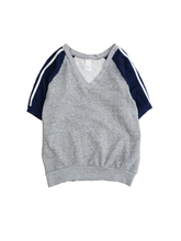 Load image into Gallery viewer, 80&#39;S &quot;TULTEX&quot; RAGLAN V-NECK S/S SWEATSHIRT
