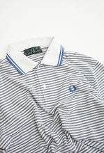 Load image into Gallery viewer, 90&#39;S &quot;FRED PERRY&quot; DOUBLE STRIPE POLO SHIRT MADE IN ITALY
