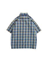 Load image into Gallery viewer, 00&#39;S &quot;GAP&quot; PLAID PATTERN B/D SHIRT
