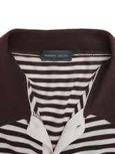 Load image into Gallery viewer, 90&#39;S &quot;ROBERTO COLLINA&quot; STRIPE KNIT S/S SHIRT
