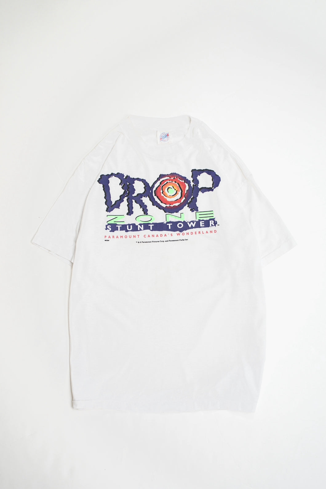 90'S DROP ZONE STUNT TOWER TEE