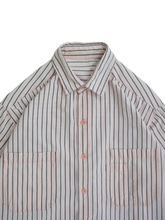 画像をギャラリービューアに読み込む, 90&#39;S UNKNOWN PINK STRIPE S/S SHIRT
