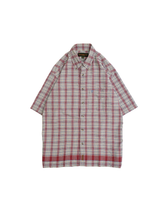 Load image into Gallery viewer, 00&#39;S ”TIMBERLAND&quot; S\S MADRAS CHECK SHIRT
