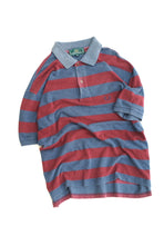 Load image into Gallery viewer, 90&#39;S &quot;FRED PERRY&quot; LONDON STRIPE POLO SHIRT MADE IN ITALY
