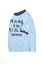 Load image into Gallery viewer, 90&#39;S MADE IN U.S.A. RINGER TEE

