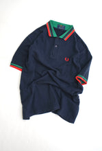 Load image into Gallery viewer, 80&#39;S &quot;FRED PERRY&quot; WEB LINE POLO SHIRT MADE IN ENGLAND
