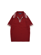 Load image into Gallery viewer, 70&#39;S &quot;ARNOLD PALMER&quot; SKIPPER KNIT POLO SHIRT
