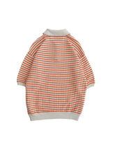 画像をギャラリービューアに読み込む, 80&#39;S &quot;VALENTINO&quot; 3D COTTON KNIT POLO SHIRT
