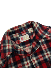 画像をギャラリービューアに読み込む, 70&#39;S &quot;SEARS&quot; PLAID PRINT FLANNEL SHIRT
