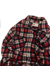 画像をギャラリービューアに読み込む, 70&#39;S &quot;SEARS&quot; PLAID PRINT FLANNEL SHIRT
