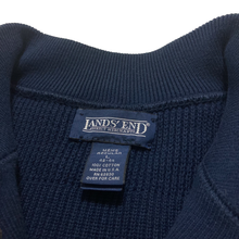 画像をギャラリービューアに読み込む, &quot;LAND&#39;S END&quot; 5 BUTTON HENRY NECK KNIT
