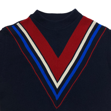 Load image into Gallery viewer, 60&#39;S &quot;HERITAGE SPORTSWEAR&quot; MOCK  NECK LINED KNIT
