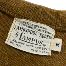 Load image into Gallery viewer, 60&#39;S &quot;CAMPUS&quot; V-NECK WOOL KNIT
