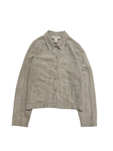 画像をギャラリービューアに読み込む, 90&#39;S &quot;JONES NEW YORK&#39; SHORT LENGTH LINEN JACKET
