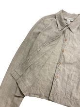 画像をギャラリービューアに読み込む, 90&#39;S &quot;JONES NEW YORK&#39; SHORT LENGTH LINEN JACKET
