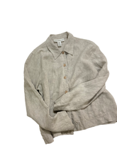 画像をギャラリービューアに読み込む, 90&#39;S &quot;JONES NEW YORK&#39; SHORT LENGTH LINEN JACKET
