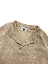 画像をギャラリービューアに読み込む, 90&#39;S &quot;CALVIN KLEIN JEANS&quot; HENRY NECK KNIT
