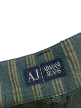 Load image into Gallery viewer, 90&#39;S &quot;ARMANI JEANS&quot; DRAPING LINEN CARGO PANTS
