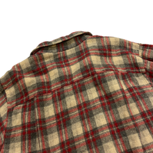 Load image into Gallery viewer, 60‘S &quot;BRENT&quot; WOOL CHECK SHIRT
