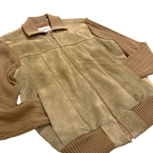 Load image into Gallery viewer, 80&#39;S &quot;BALLYMOOR&quot; SUEDE KNIT JACKET
