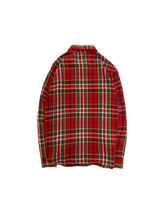 Load image into Gallery viewer, 80&#39;S &quot;SEARS&quot; PLAID FLANNEL SHIRT MADE IN JAMAICA
