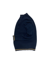 Load image into Gallery viewer, &quot;GAP&quot; HALF-ZIP COTTON RIB KNIT NAVY
