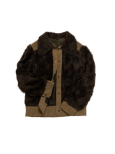 Load image into Gallery viewer, 70&#39;S &quot;BRUNO FREITAG&quot; FAUX FUR JACKET
