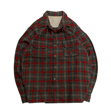 Load image into Gallery viewer, 50&#39;S WOOL CHECK SHIRT
