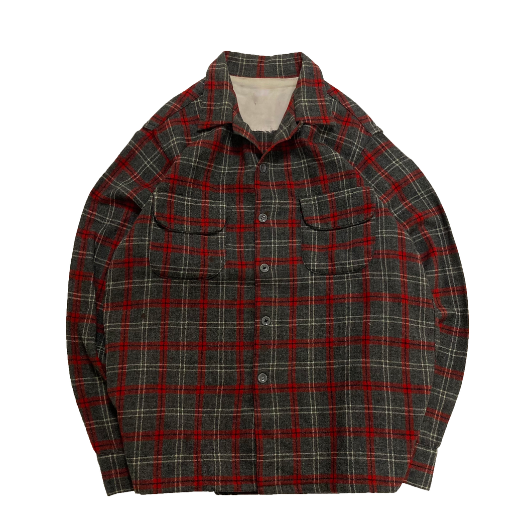 50'S WOOL CHECK SHIRT