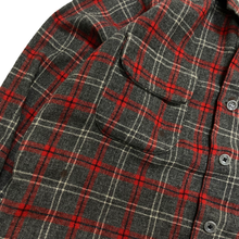 Load image into Gallery viewer, 50&#39;S WOOL CHECK SHIRT
