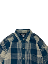 Load image into Gallery viewer, &quot;ST.RÉMO&quot; LINEN TOUCH RAYON S/S PLAID SHIRT
