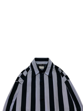 画像をギャラリービューアに読み込む, 90&#39;S &quot;agnes b. homme&quot; STRIPE BROADCLOTH SHIRT
