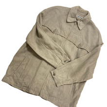 Load image into Gallery viewer, 90&#39;S &quot;Calvin Klein&quot; LINEN SHIRT JACKET

