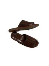 画像をギャラリービューアに読み込む, &quot;GNV&quot; LEATHER WOVEN SANDALS
