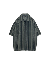 Load image into Gallery viewer, 90&#39;S &quot;DÁMANTE&quot; S/S PLEATS SHIRT
