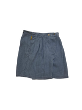 Load image into Gallery viewer, 90&#39;S &quot;ARMANI JEANS&quot; LINEN TUCK SHORTS
