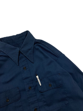 Load image into Gallery viewer, 70&#39;S LONG POINT TWILL WORK SHIRT
