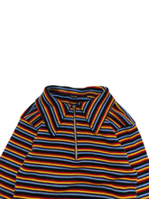 Load image into Gallery viewer, STRIPE KNIT POLO SHIRT MADE IN U.K
