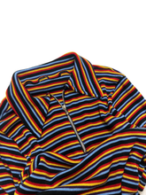 Load image into Gallery viewer, STRIPE KNIT POLO SHIRT MADE IN U.K
